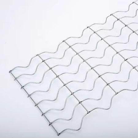 Galvanized Steel Wire Mesh for Gas Oil Pipelines